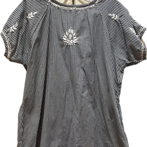 Jayshree Dalal Ebroidered Cotton Top Size L - Picture 2 of 8